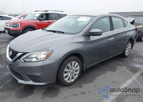 2016 Nissan Sentra S из США, поврежденный, VIN 3N1AB7AP8GY271720
